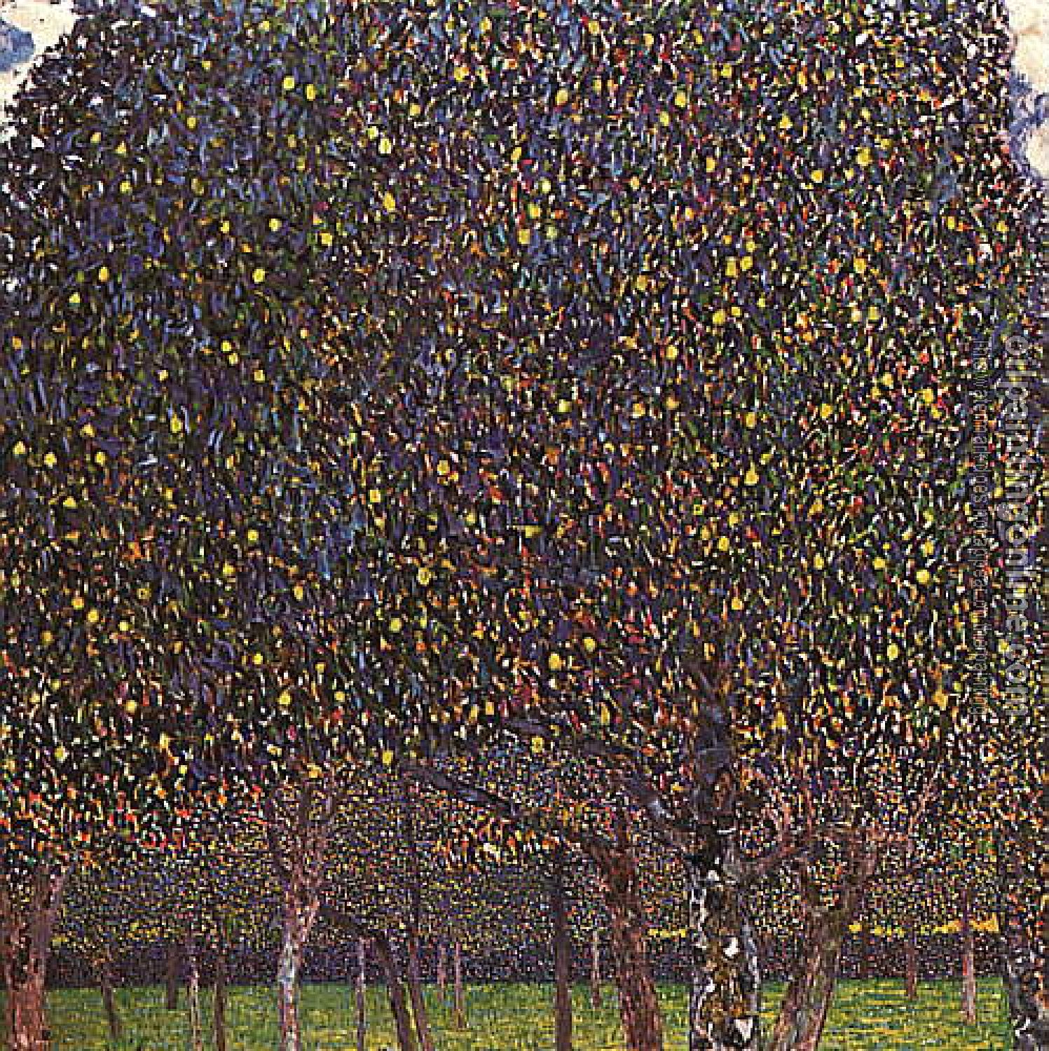 Klimt, Gustav - Oil On Canvas